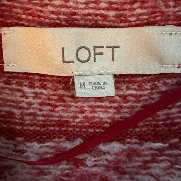 LOFT Fair Isle Cardigan Sweater – Women’s Medium - Picture 5 of 6